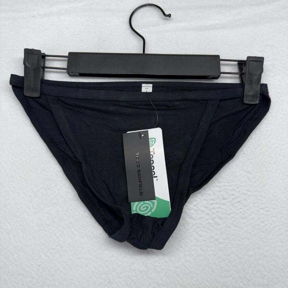 Todd Sanfield Brief Men's XS Black Essential Endurance Underwear Modal NEW